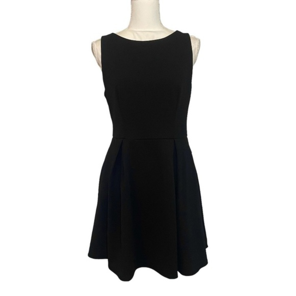 CLEARANCE NWT Solid Black Fit and Flare Mini Dress Cocktail Party Juniors BSmart